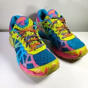 Asics Gel Noosa Tri 9 Women's 7.5 Colorful Neon Running Sneakers